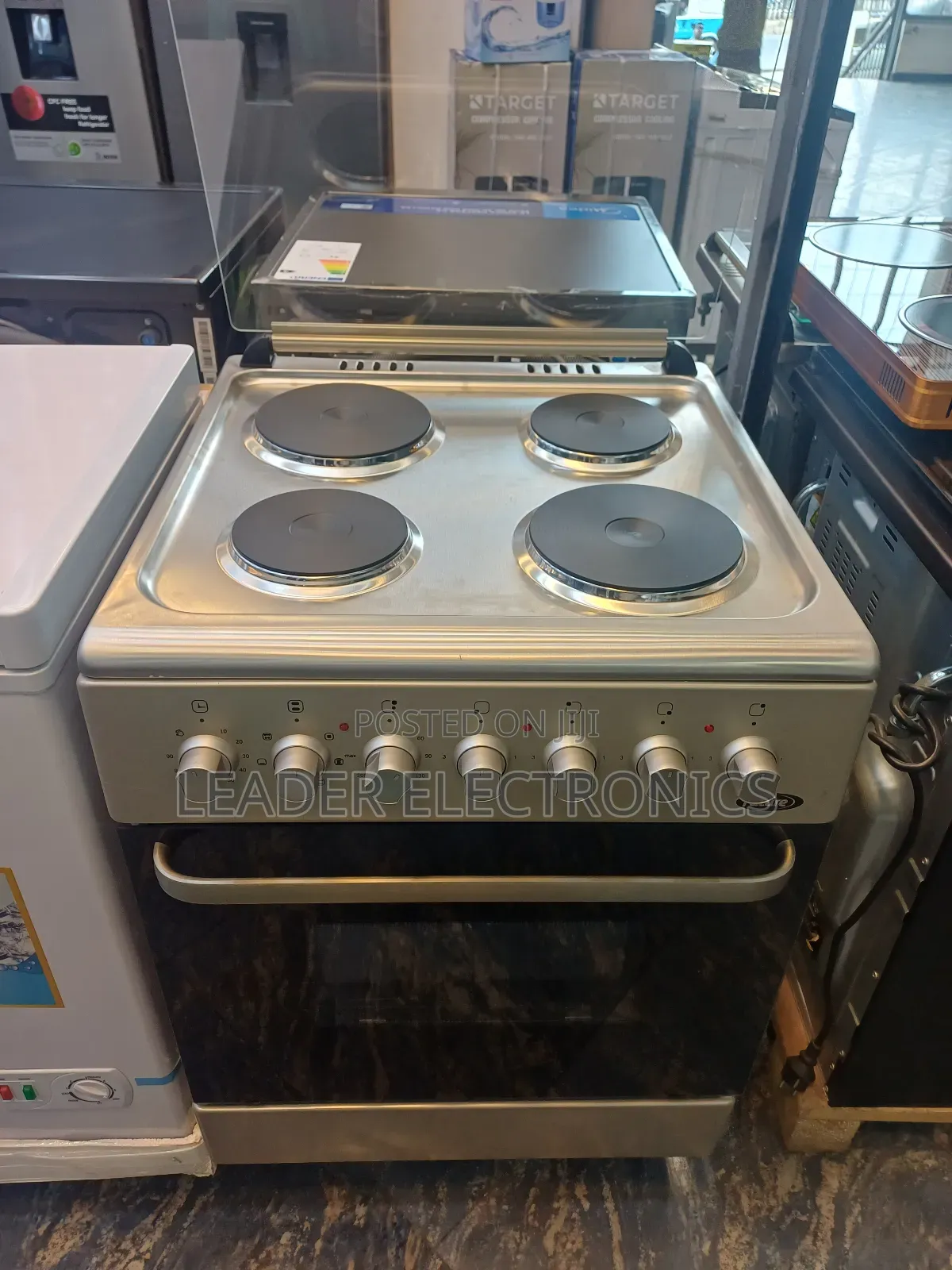 Future 60×60 Freestanding Oven – Stainless Steel Power for Modern