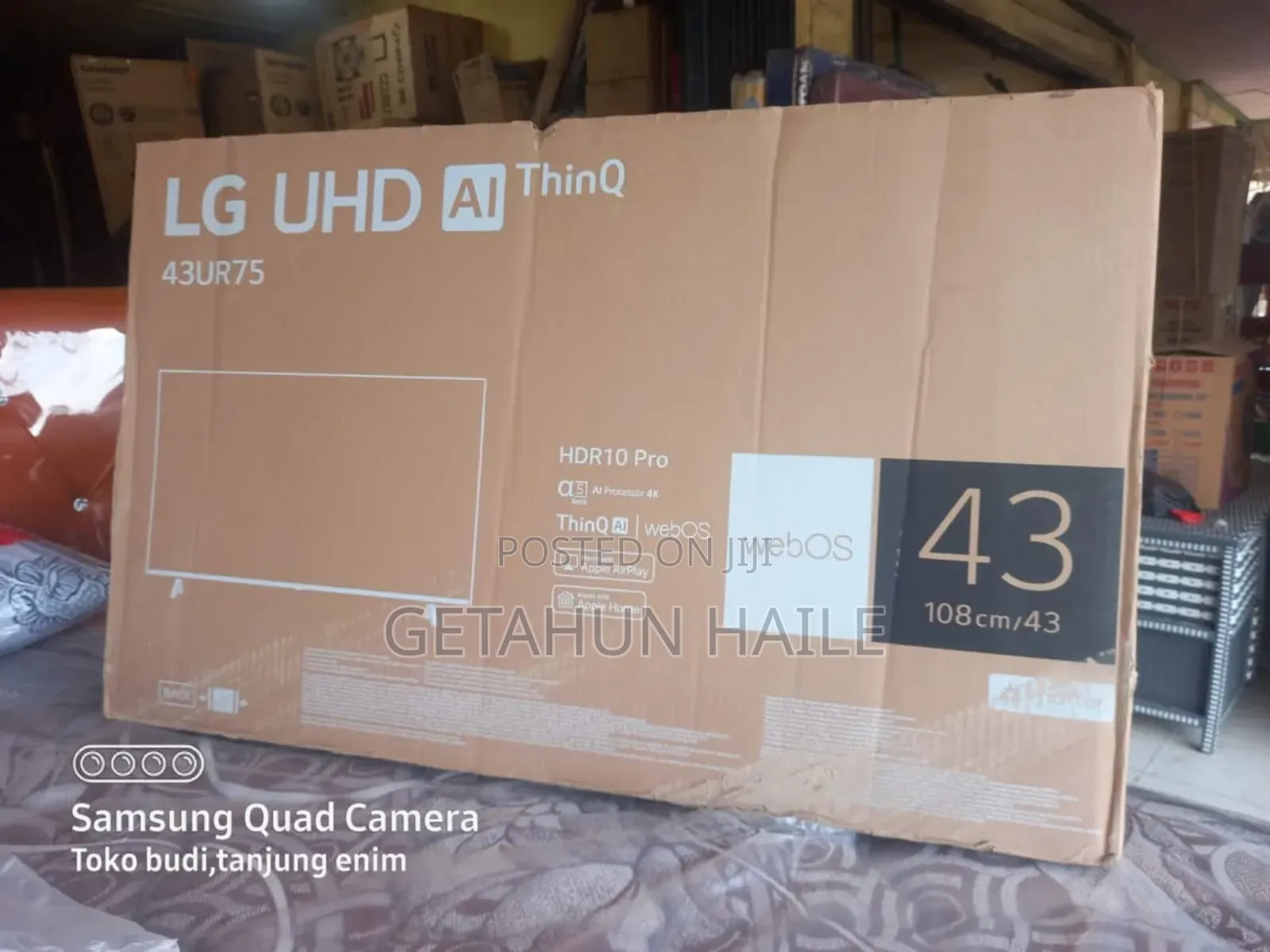 Lg Smart Tv 43 Inch (Lg 43” Uhd Smart Tv)