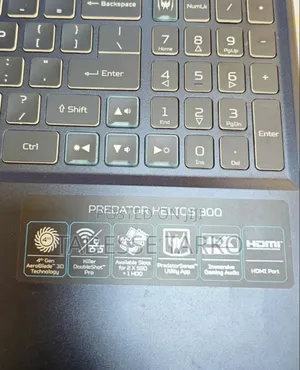 New Laptop Acer Predator Helios 300 16GB Intel Core I7 SSD 1T