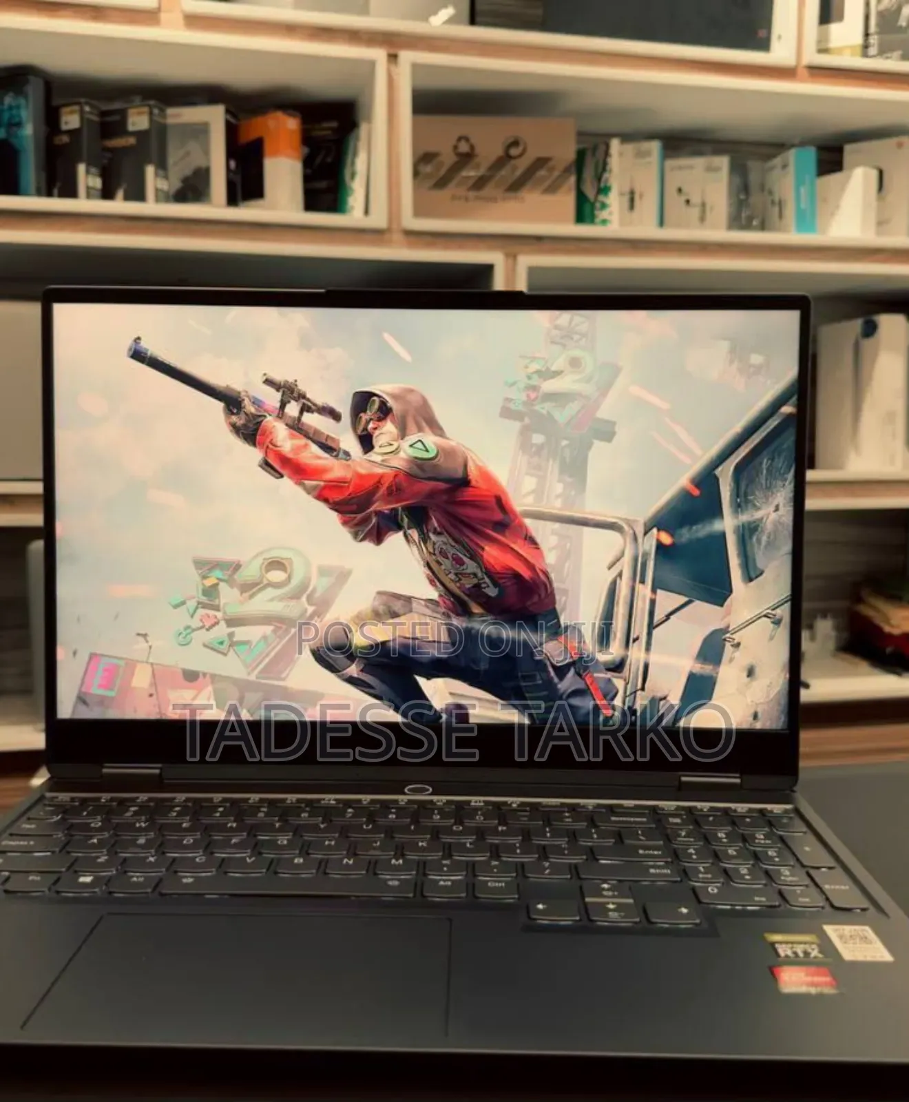 New Laptop Lenovo Legion 7 16GB AMD Ryzen 7 SSD 512GB
