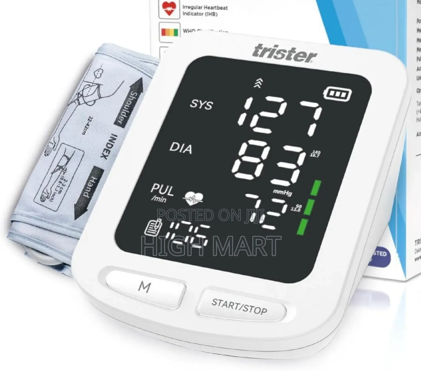 Trister Digital Blood Pressure Monitor Ts 300bp