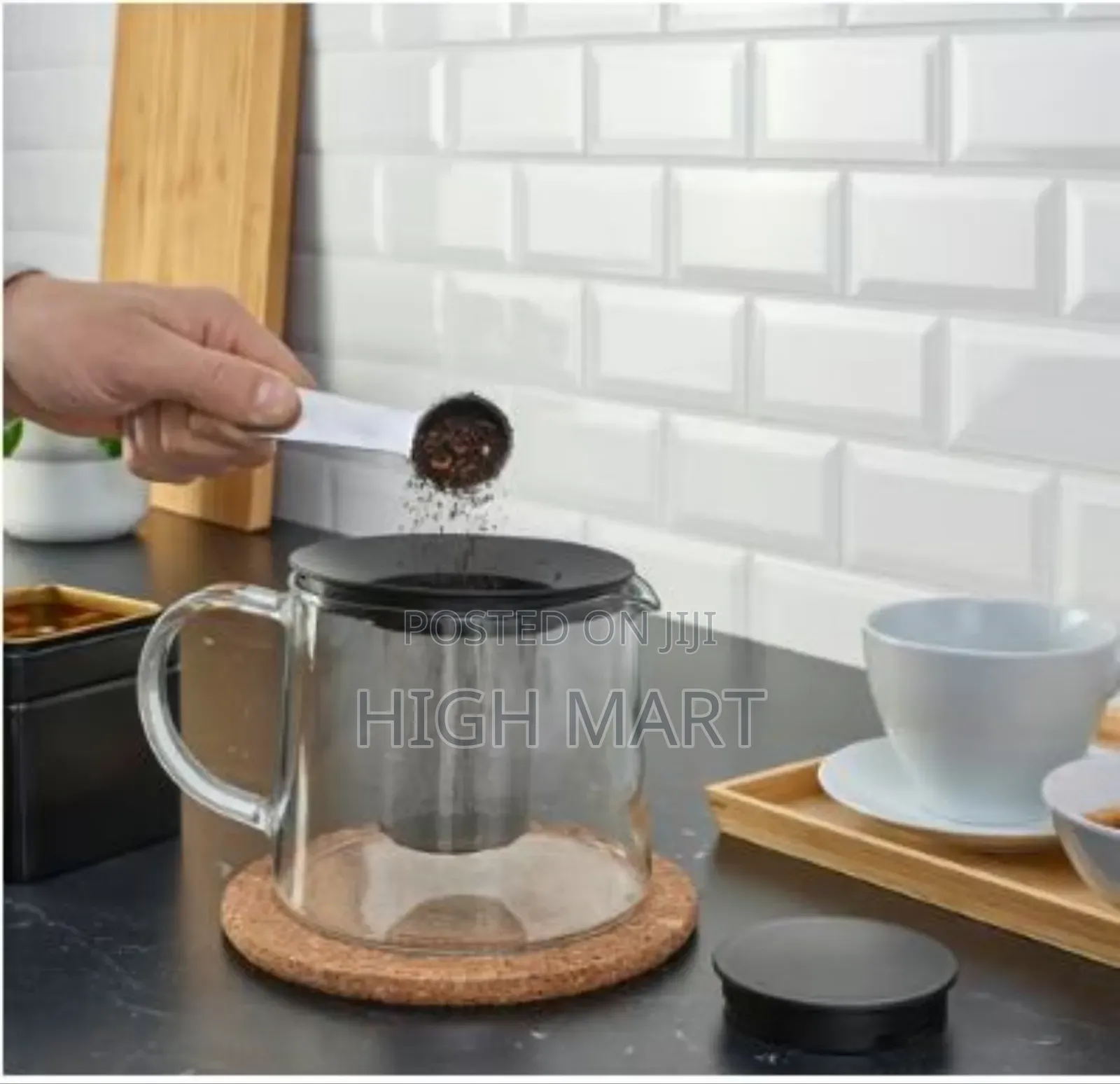 Ikea Riklig Teapot Glass 0.6l