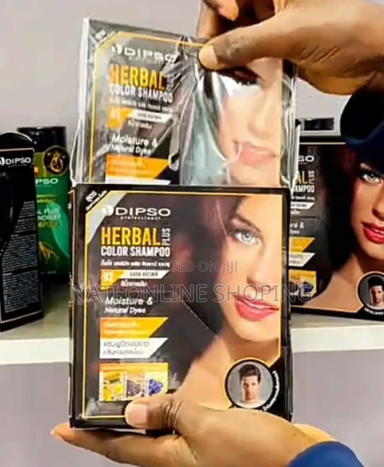 Dipso የሽበት መሸፈኛ ቀለም