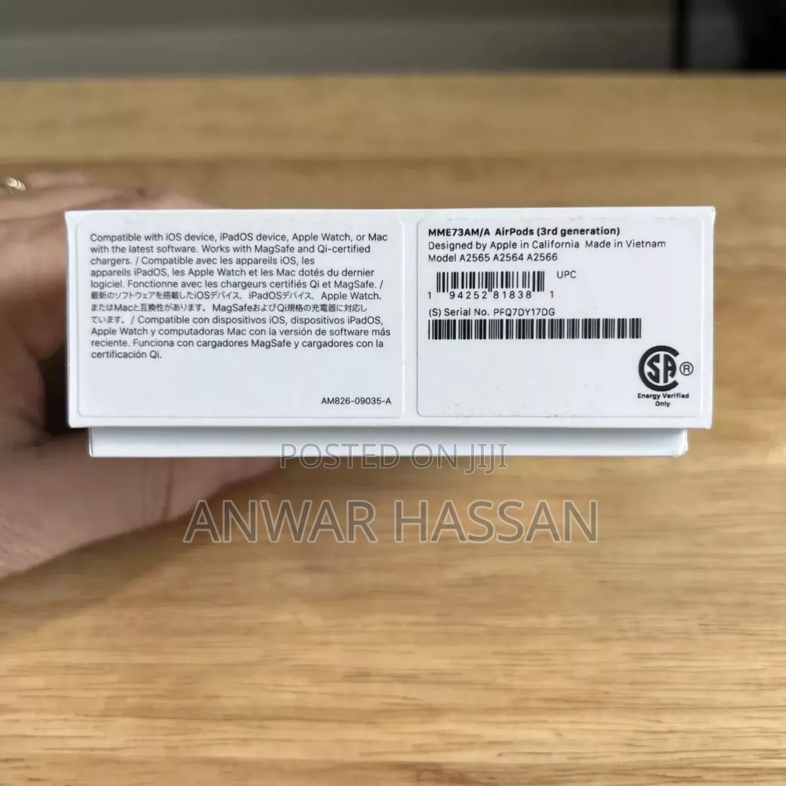 Apple Airpods 3rd Gen Lightning