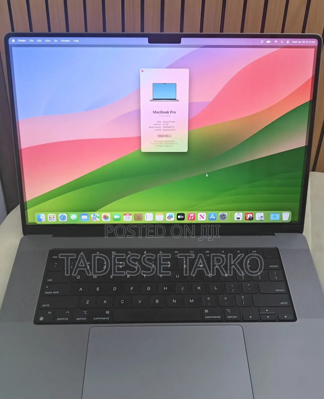 New Laptop Apple MacBook Pro 2021 M1 32GB Apple M1 Max SSD 512GB