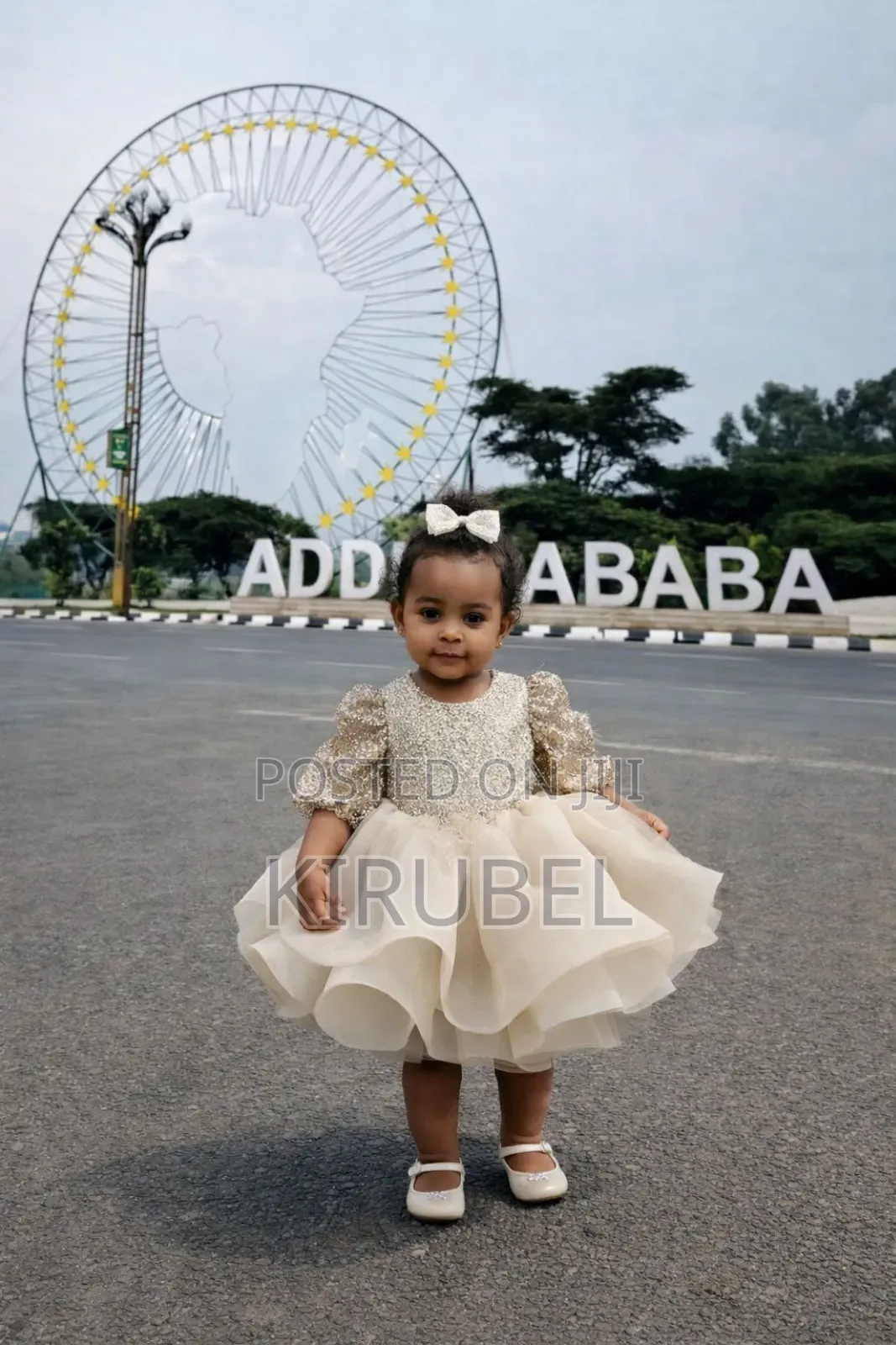 Elegant Baby Girl Dress | Handmade By Dyk Kids | Made To Order