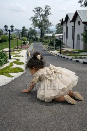 Elegant Baby Girl Dress | Handmade By Dyk Kids | Made To Order