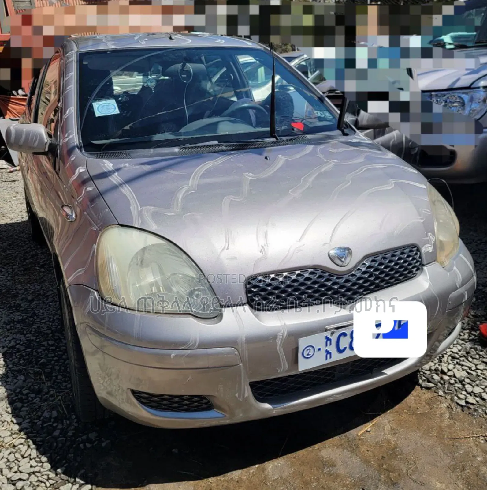 Toyota Vitz 2003 Teal