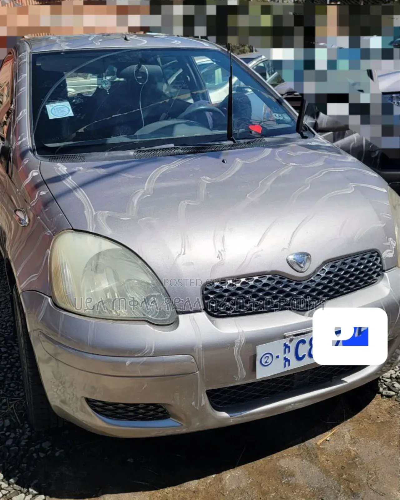 Toyota Vitz 2003 Teal