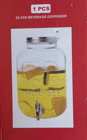 5 Litter Glass Beverage Dispenser