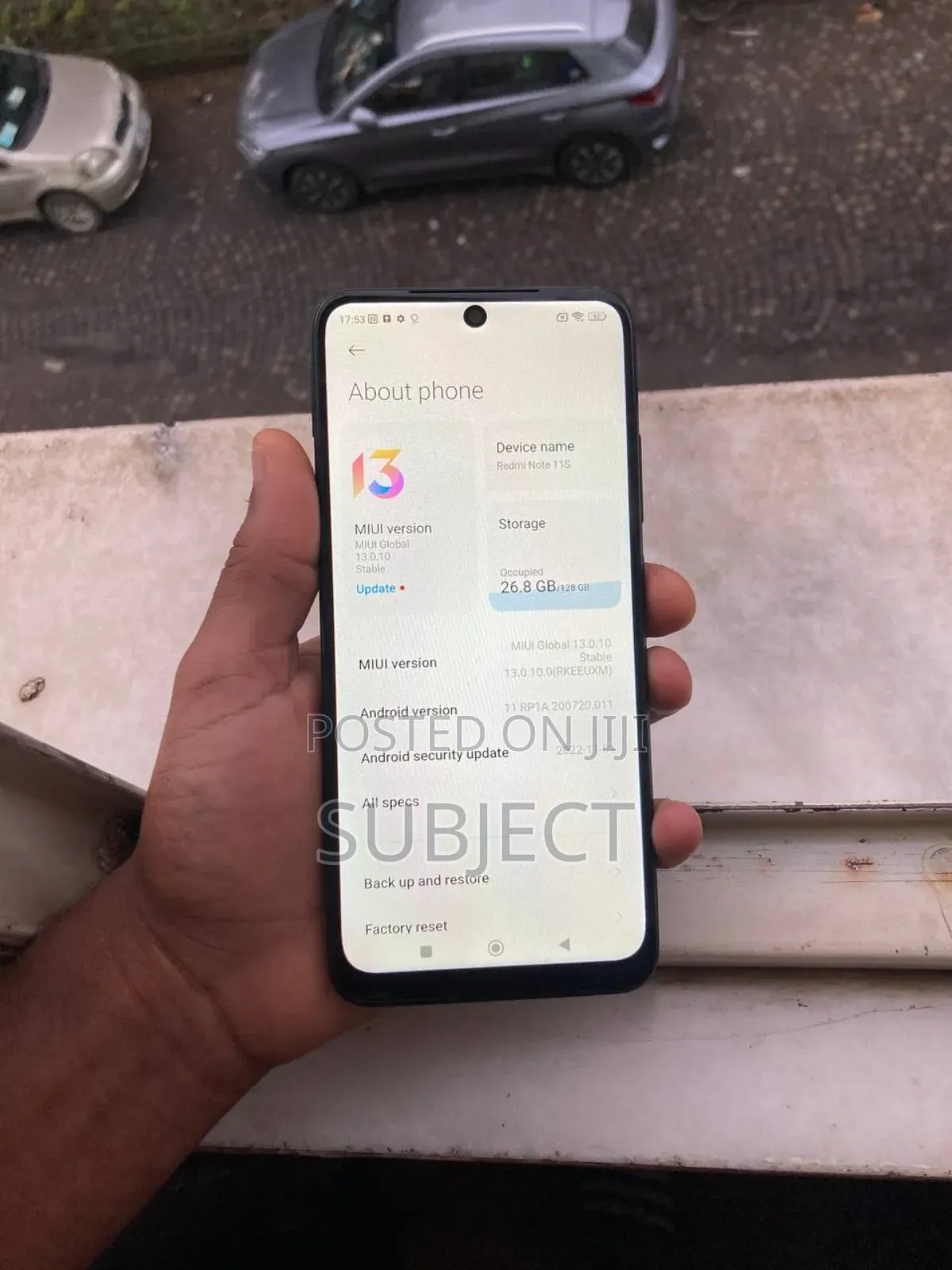 Xiaomi Redmi Note 11S 128 GB Red