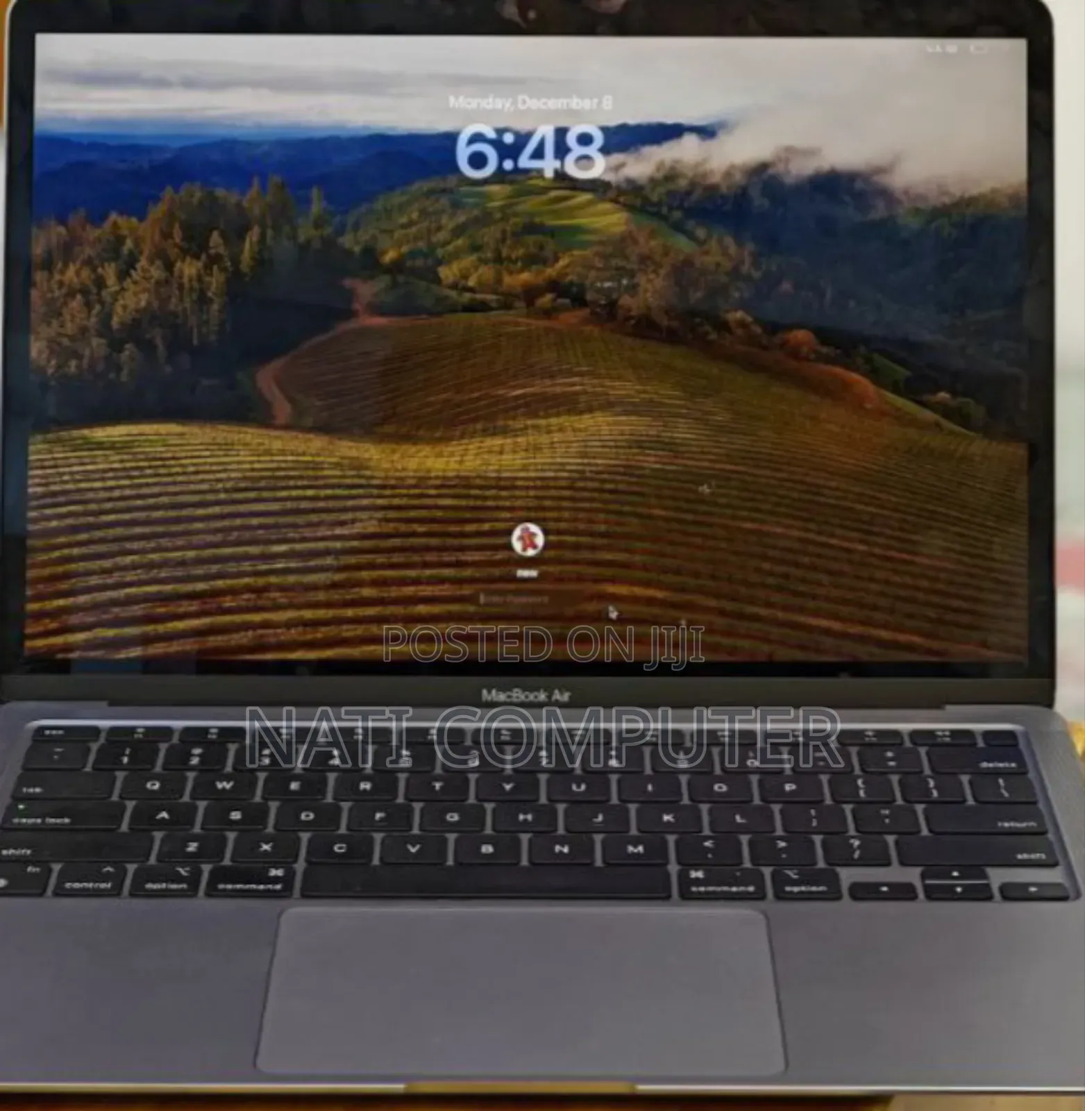 New Laptop Apple MacBook Air 2020 M1 8GB Apple M1 SSD 256GB