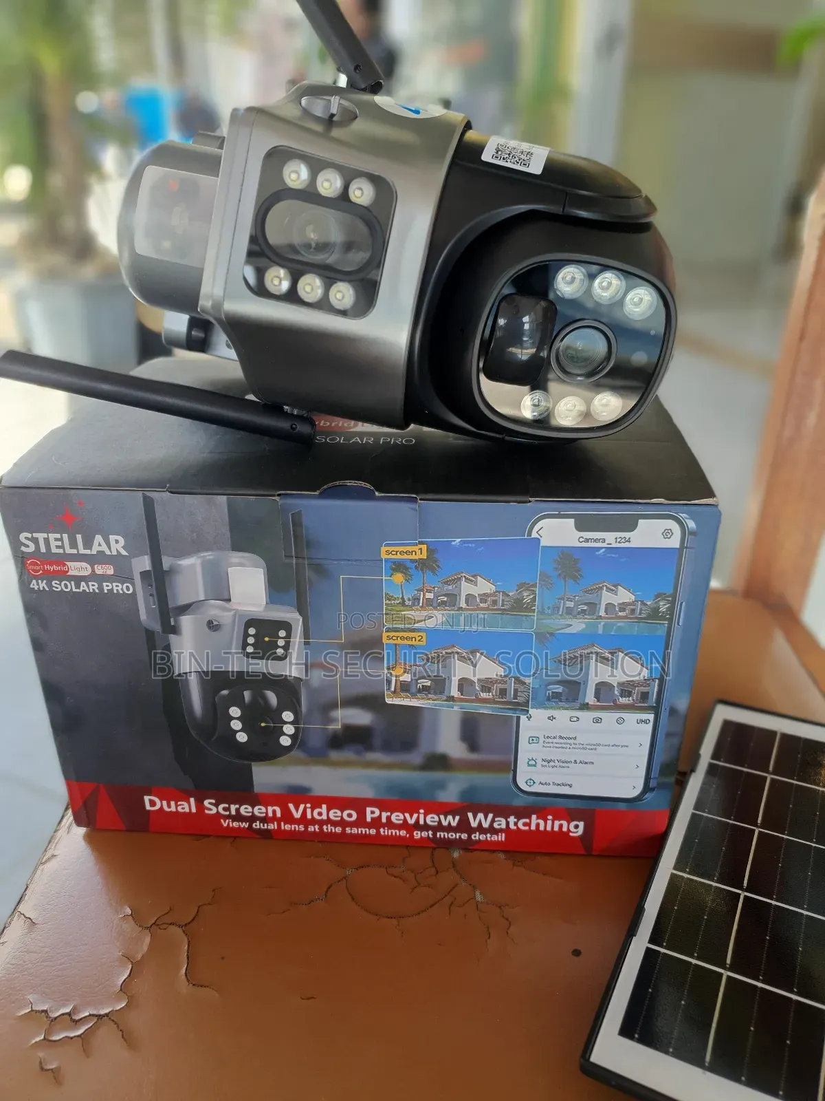 Stellar Solar Camera With Battery