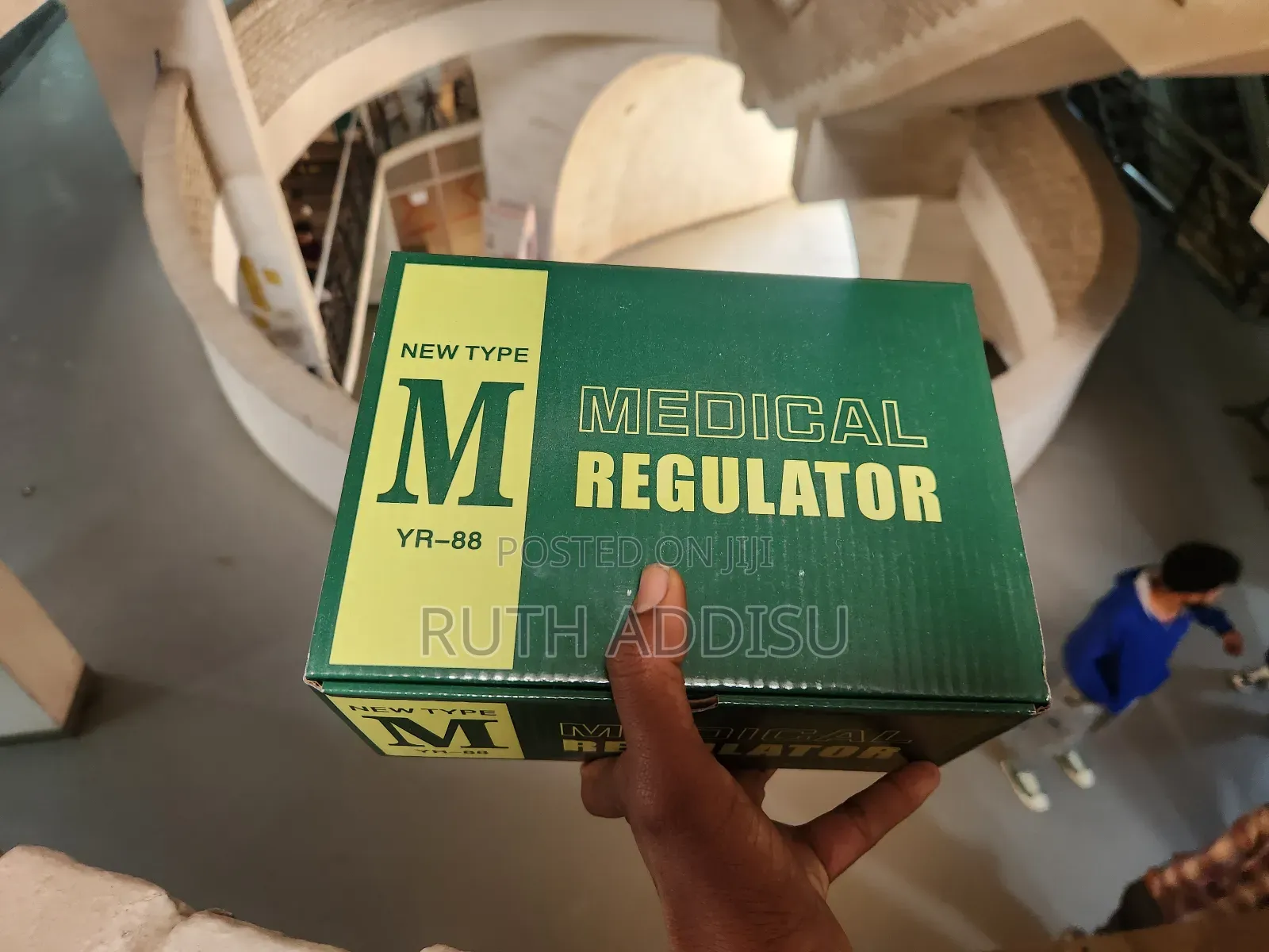 Emulators Brand New Packed Medical Oxygen Regulator With Flow Meter