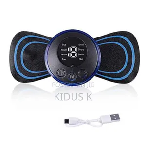 Mini Electric Ems Neck Body Massager – Portable Pain Relief Device