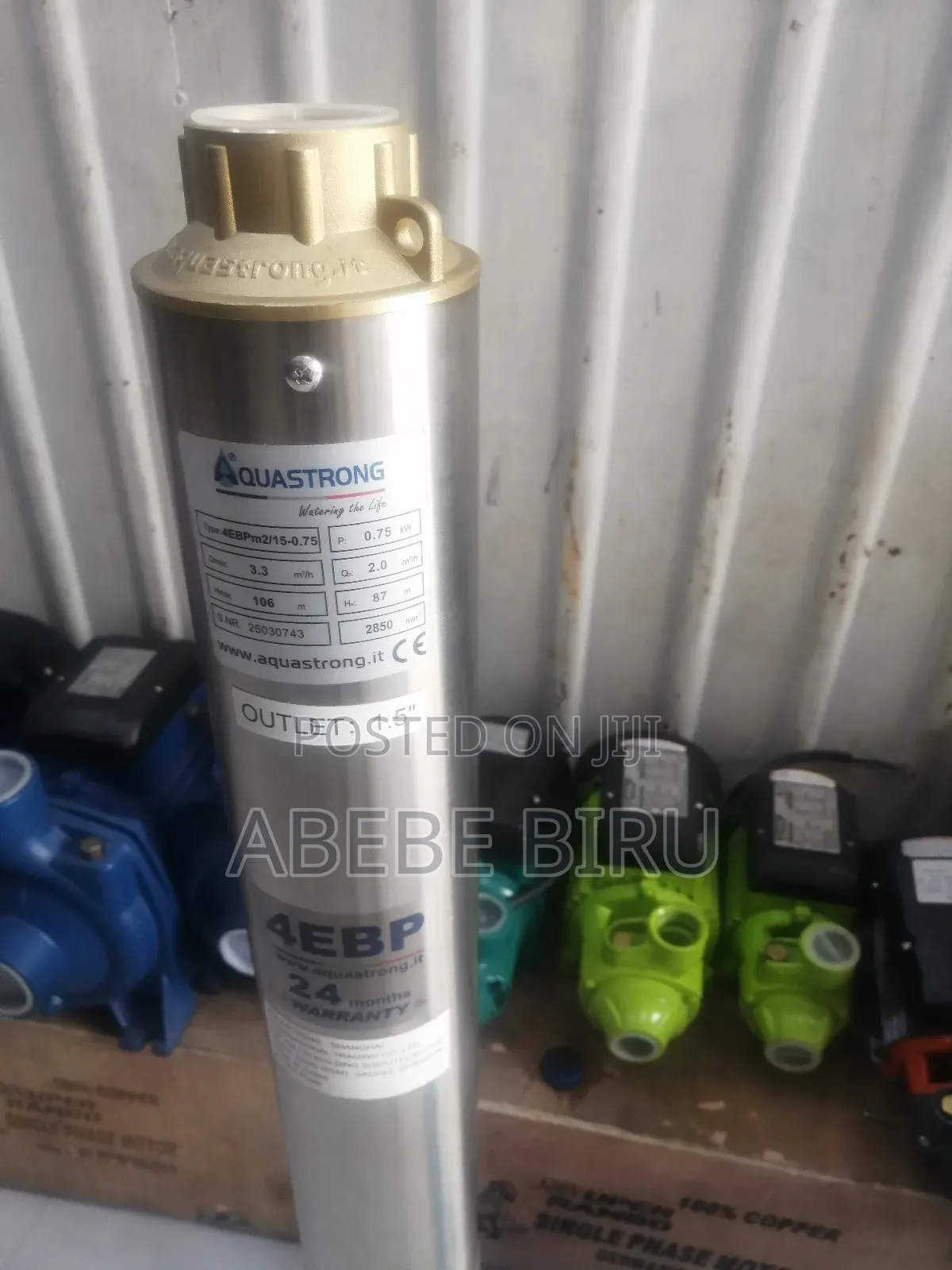 Aquastrong Borhole Pump