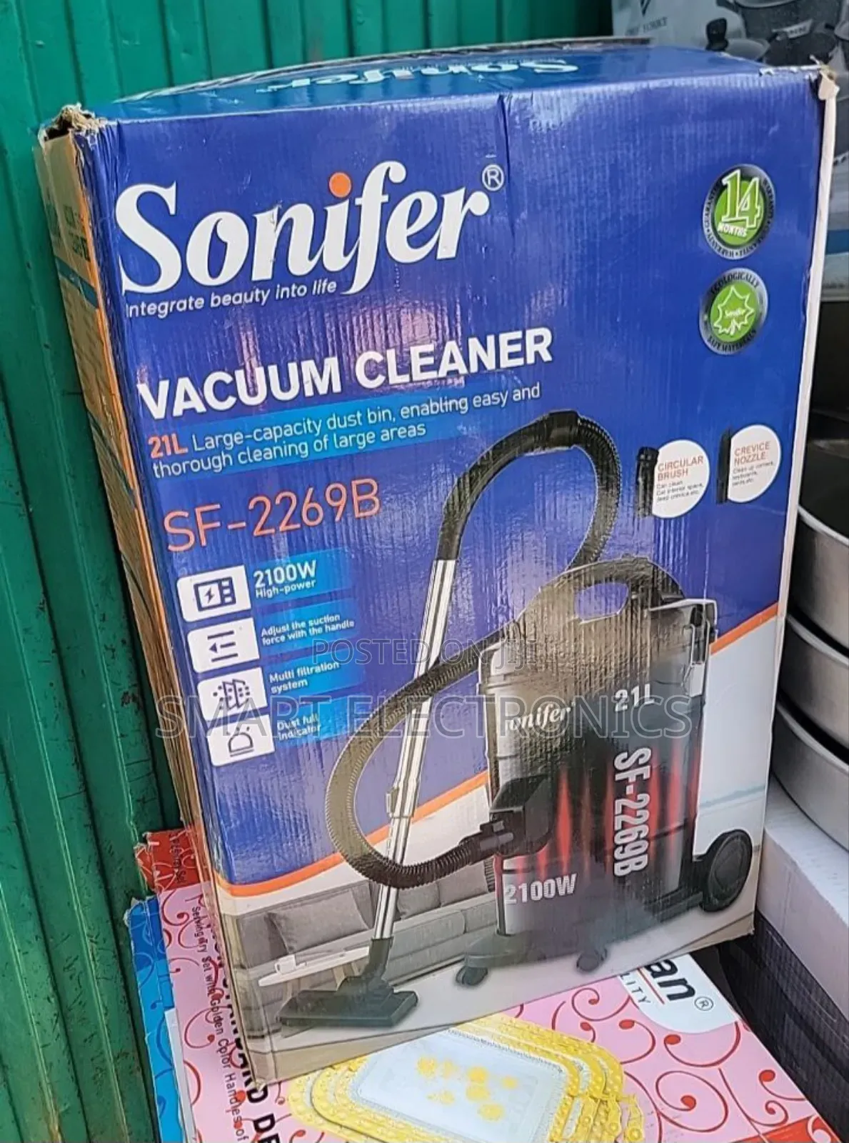 Sonifer Sf-2269b Vacuum Cleaner.
