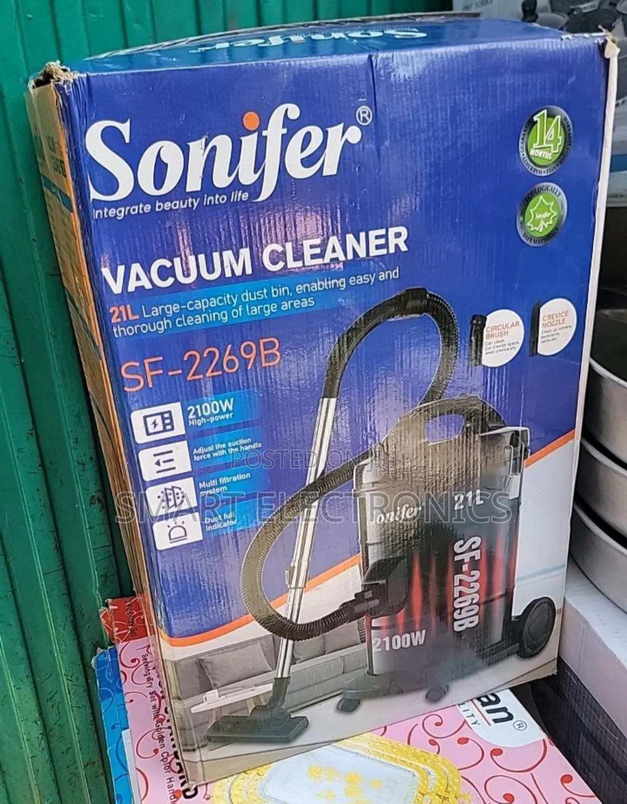 Sonifer Sf-2269b Vacuum Cleaner.