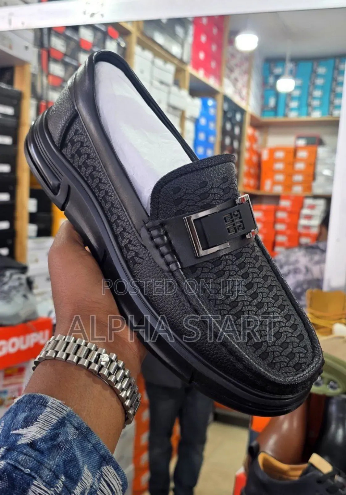 Men's Fashionable Leather Shoe High Master Quality Smooth Shoes