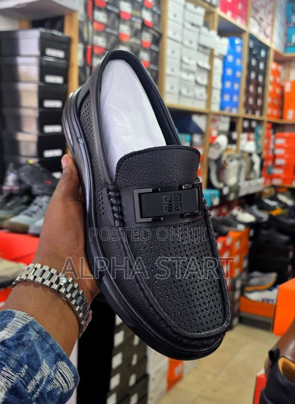 Men's Fashionable Leather Shoe High Master Quality Smooth Shoes