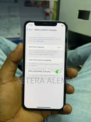 New Apple iPhone X 256 GB White