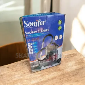 Sonifer Sf-Vacuum Cleaner. Power: 2100w Capacity:21l Large-Capacity