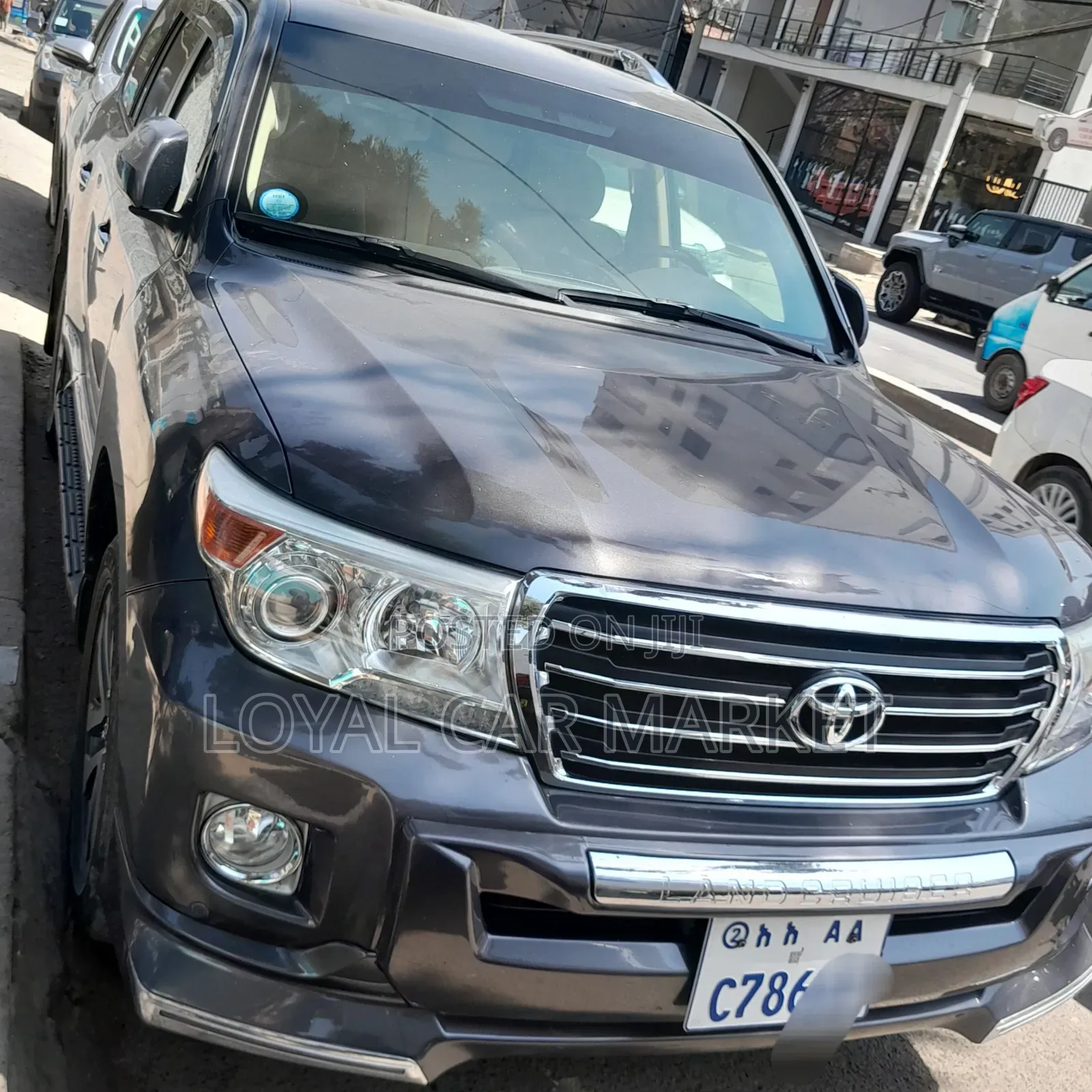Toyota Land Cruiser 2015 Gray