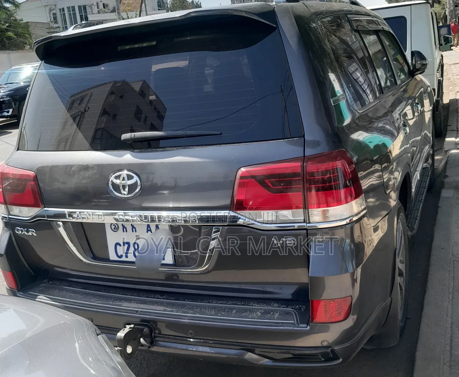 Toyota Land Cruiser 2015 Gray