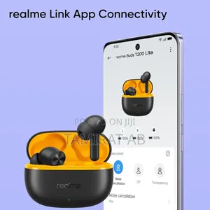 Realme Buds T200 Lite Bluetooth Earbuds Quad-Mic Ai Enc for Calls