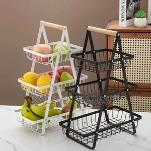 ባለ3 መደርደሪያ የፍሩት ራክ 3 Layer Fruit Rack