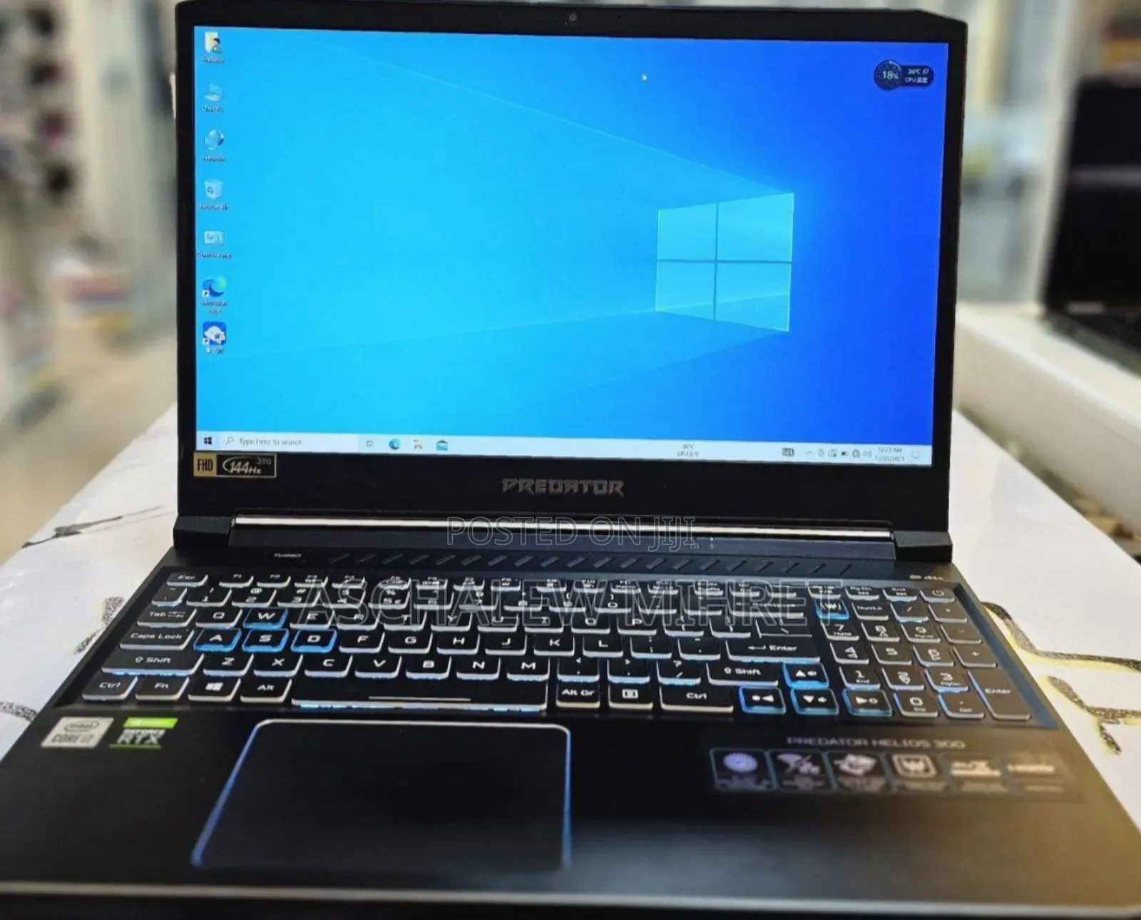 New Laptop Acer Predator Helios 300 16GB Intel Core I7 SSD 512GB