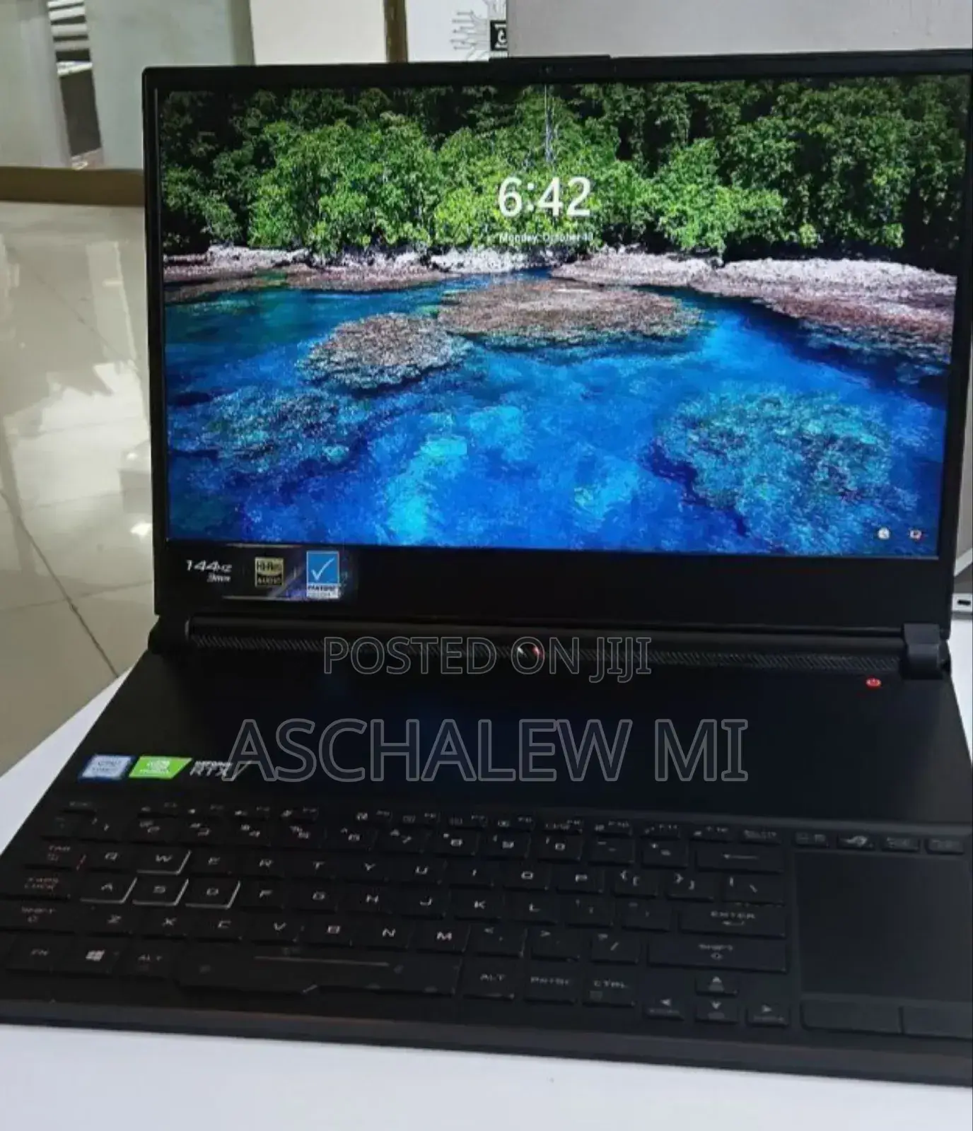 New Laptop Asus ROG Zephyrus G15 24GB Intel Core i7 SSD 2T