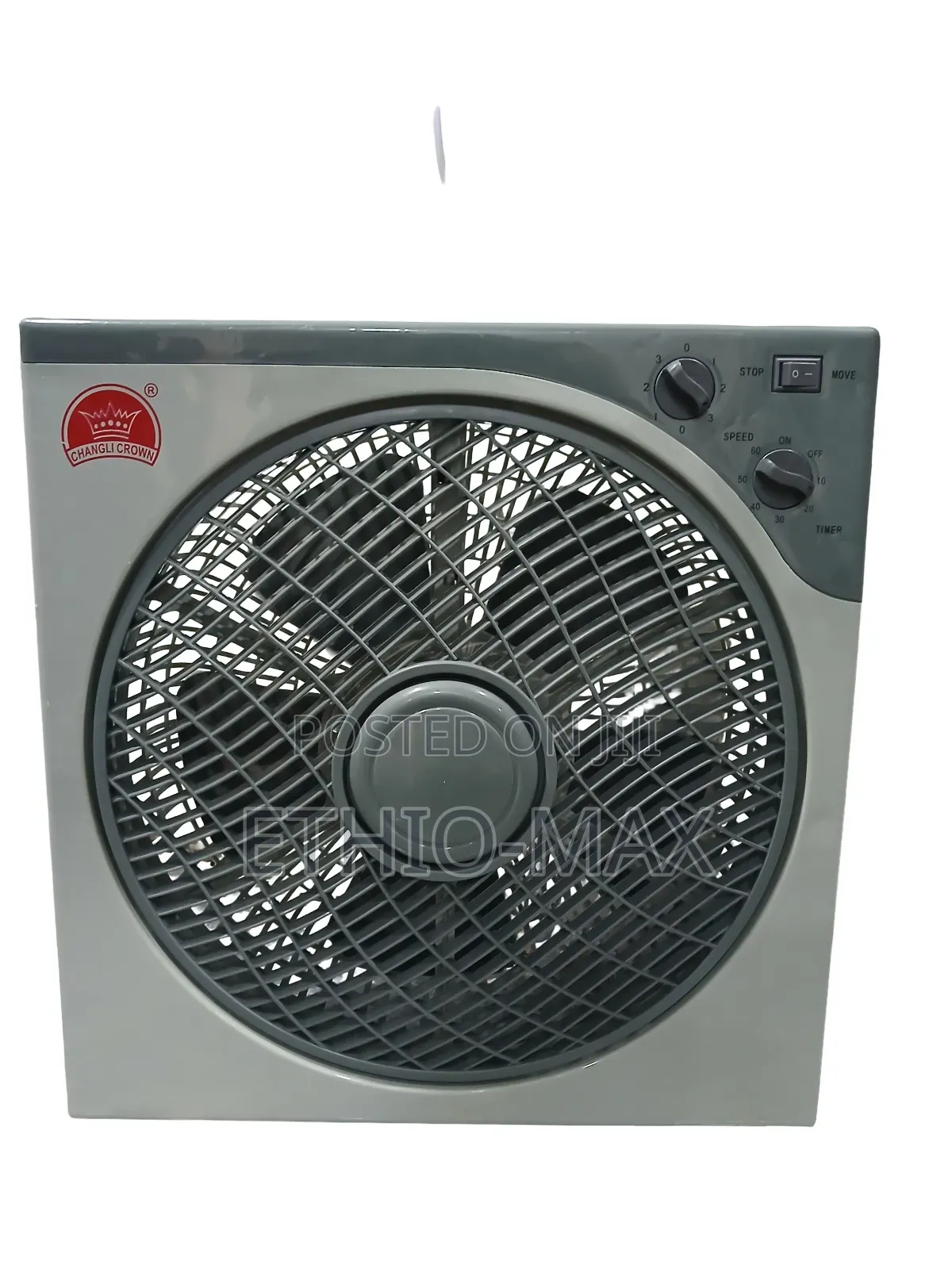 Box Fan 12” – Strong Air Flow | Energy Efficient | Compact