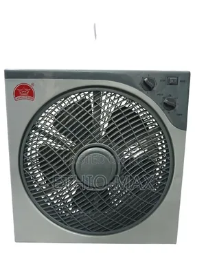 Box Fan 12” – Strong Air Flow | Energy Efficient | Compact
