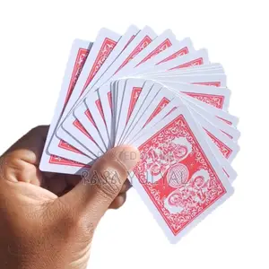 Plastic Coated Playing Cards, Poker Game ፕላስቲክ ካርታ