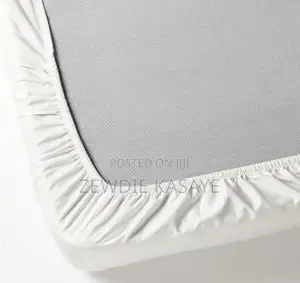 Ikea Dvala Fitted Sheet, White, 140x200 Cm