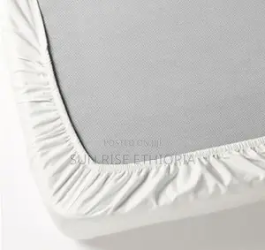 Ikea Dvala Fitted Sheet, White, 140x200 Cm