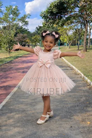 Elegant Baby Girl Princess Dress – Custom Made | Dyk Kids