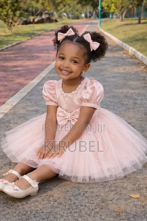 Elegant Baby Girl Princess Dress – Custom Made | Dyk Kids