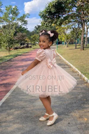 Elegant Baby Girl Princess Dress – Custom Made | Dyk Kids