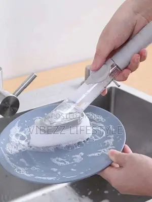 Long Handle Pot Brush