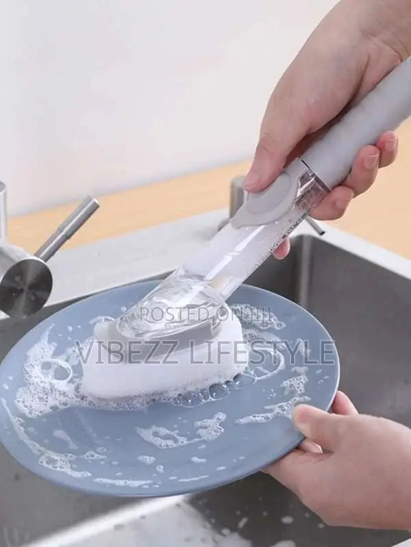 Long Handle Pot Brush