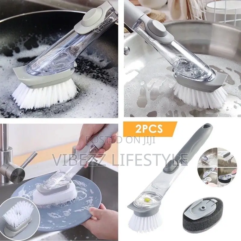 Long Handle Pot Brush