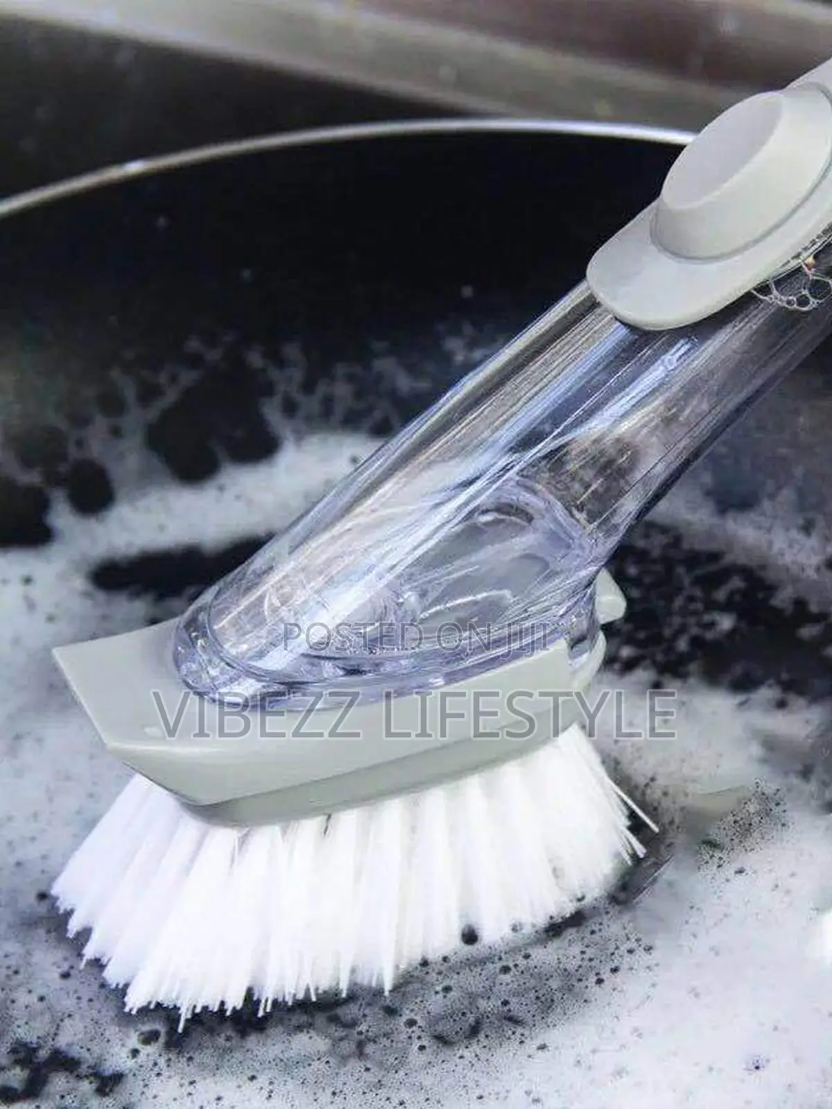 Long Handle Pot Brush