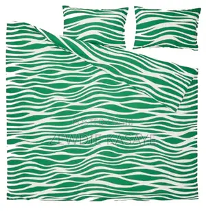 Ikea Portlakmålladuvet Cover and 2 Pillowcases, 240x220/50x80 Cm