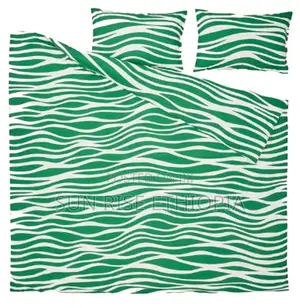 Ikea Portlakmålladuvet Cover and 2 Pillowcases, 240x220/50x80 Cm