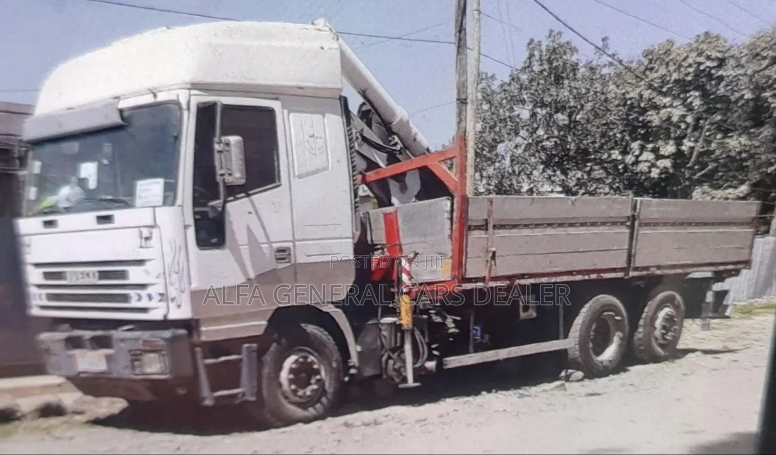 Eurostar ሀፍ ክሬን 17.5 ቶን 91ሺ ታርጋ