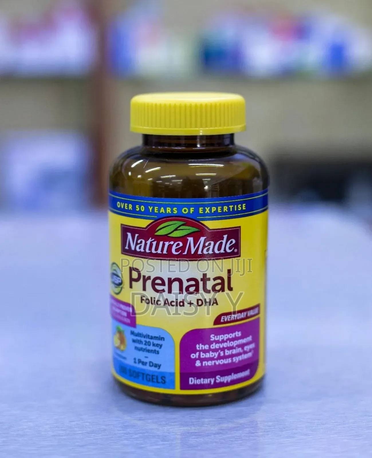 Nature Made Prenatal Multivitamin With Folic Acid and Dha Softgels