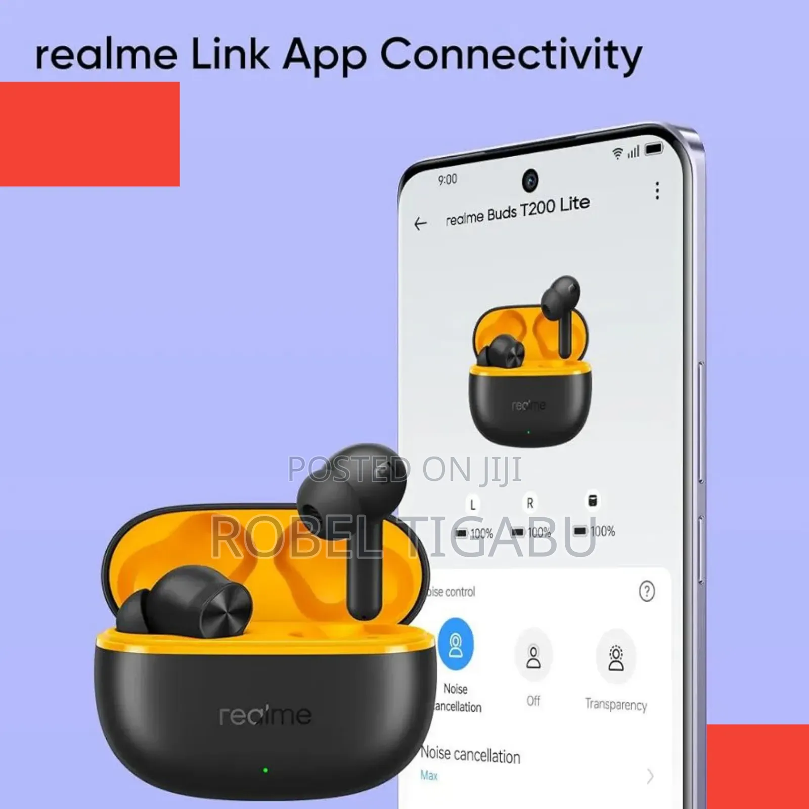 Realme Buds T200 Lite Bluetooth Earbuds