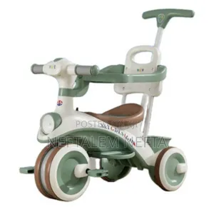 Baby Musical Tricycle With Parent Handle